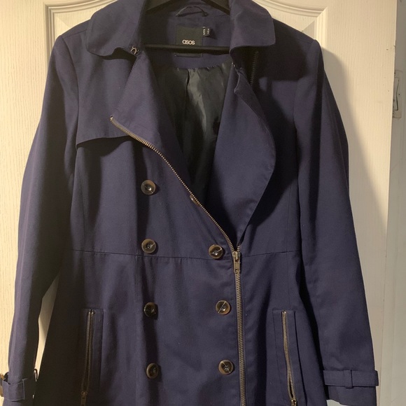 Blue Trench coat - Picture 2 of 2